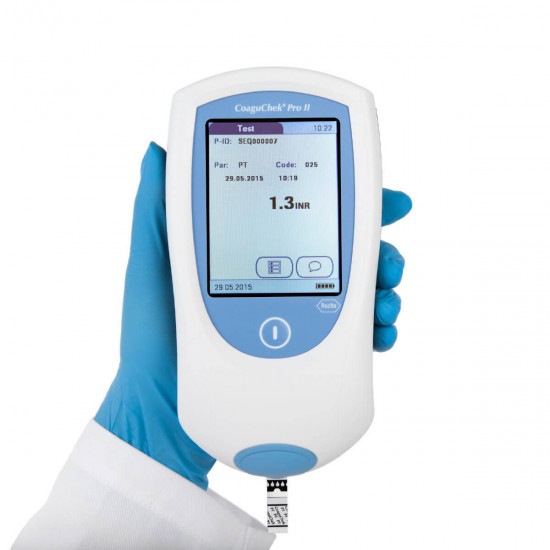 Roche CoaguChek Pro II Wireless INR and PT Meter