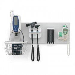 GS777 Elite Wall System with Coaxial Ophthalmoscope, Otoscope, Aneroid BP, One Cuff & Specula Dispenser