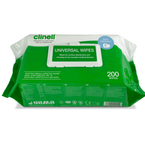 Clinell Universal Wipes x 200 ( CW200 ) Clinell Universal Wipes x 200 ( CW200 )