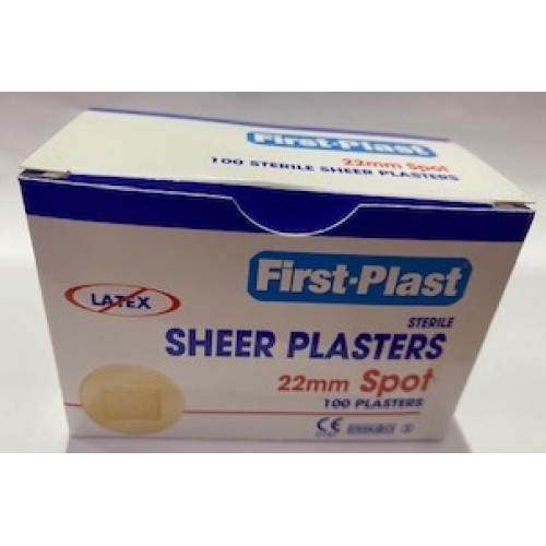 Spot Plasters Wash-proof 22mm Spot Plasters Wash-proof 22mm