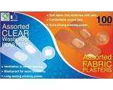 Wash-proof Assorted Plasters X 100