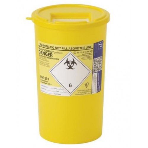 SHARPSGUARD® Yellow Bin 5Ltr(DD471YL) SHARPSGUARD® Yellow Bin 5Ltr(DD471YL)
