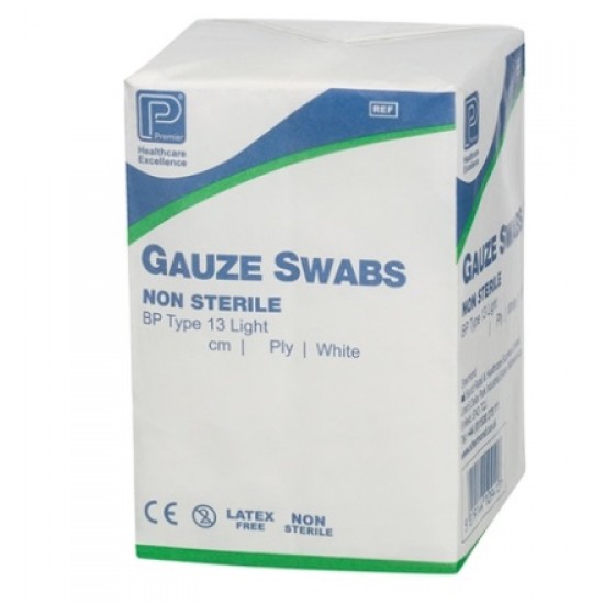 Gauze Swab Non-Sterile 8ply 5cm x 5cmx 100 (1650 )