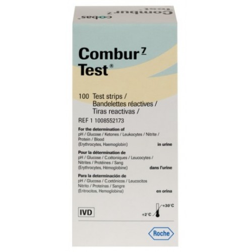 Combur - 7 Test (100 Strips in a bottle) CODE:-MMURS003
