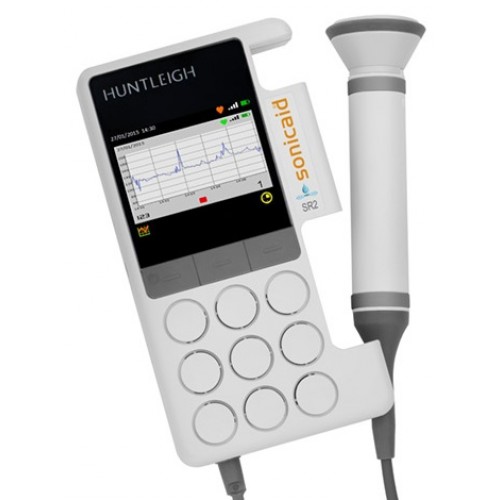 Huntleigh Sonicaid SR2 Waterproof Digital Obstetric Doppler CODE:-MMDOP008 Huntleigh Sonicaid SR2 Waterproof Digital Obstetric Doppler CODE:-MMDOP008