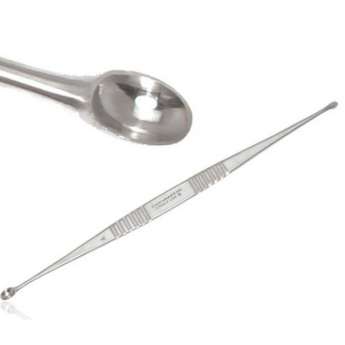 Volkmann Curette Double Ended Spoon | 22cm | Medium CODE:-MMENT-A10 Volkmann Curette Double Ended Spoon | 22cm | Medium CODE:-MMENT-A10