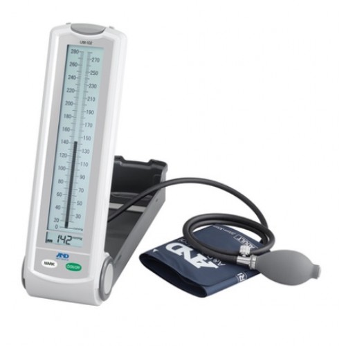 AND UM-102A Mercury-Free Sphygmomanometer AND UM-102A Mercury-Free Sphygmomanometer