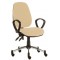 High Back Consultation Chair with Chrome Base and Arms CODE:-MMCHR003