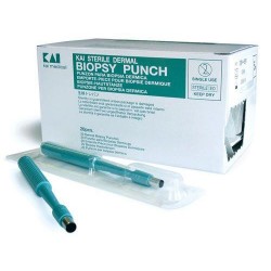 KAI Disposable Biopsy Punch 3.0mm Diameter X 20