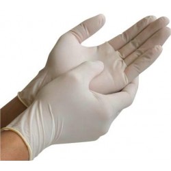 Latex Non Sterile Powder Free Gloves Large