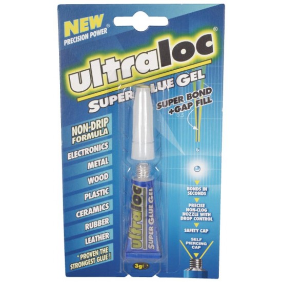 Ultraloc Super Glue Gel 3g